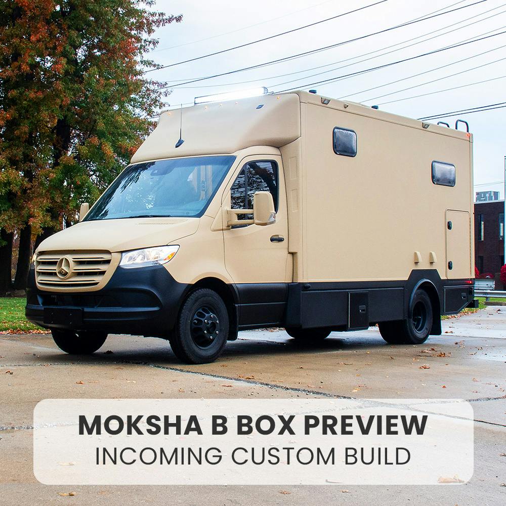 Moksha B Box Preview Van