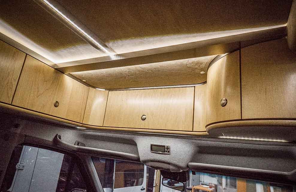 Overhead-Cabinets Van