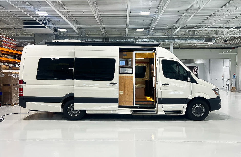 Outlander Advanced RV Custom Sprinter Van 7 surfing